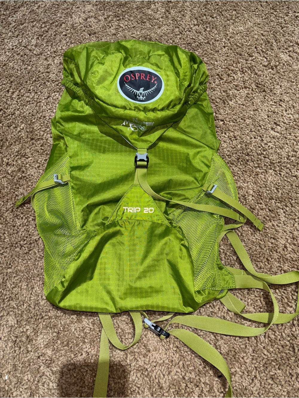 Osprey hiking backpack